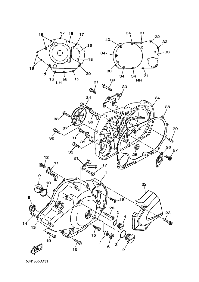 CRANKCASE COVER 1