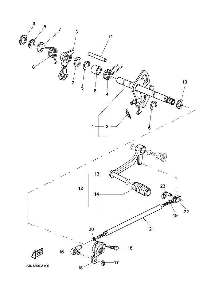 SHIFT SHAFT