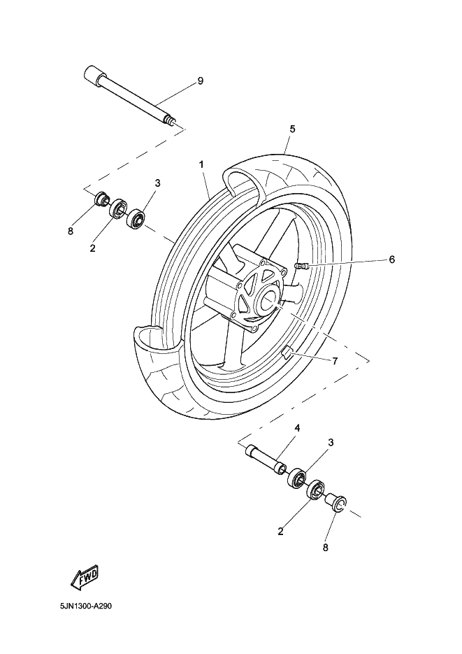 FRONT WHEEL