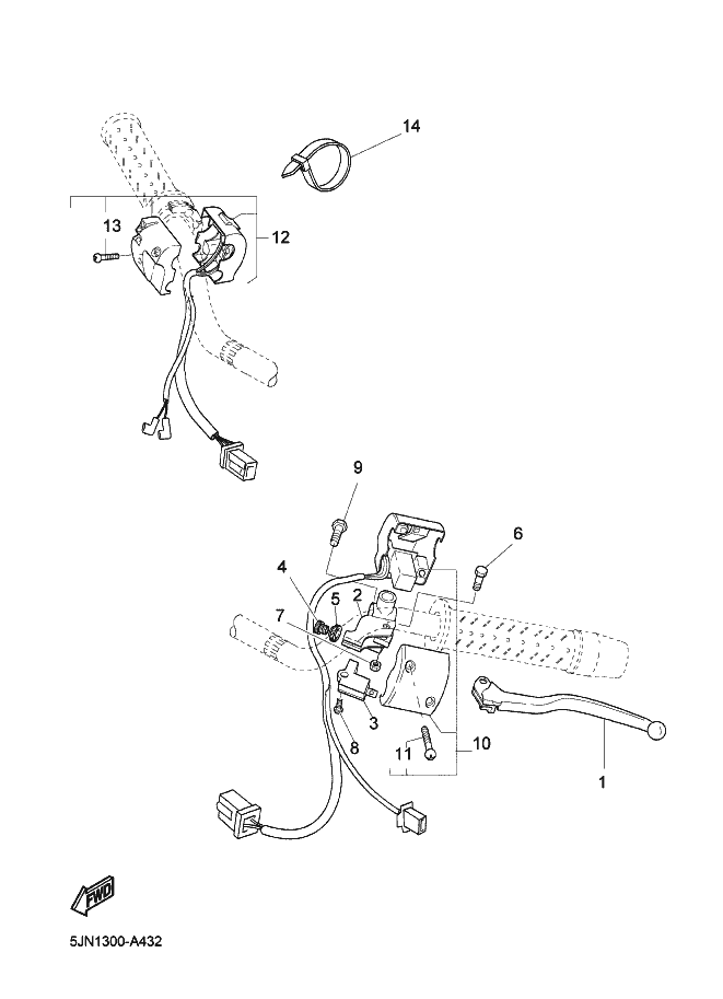 HANDLE SWITCH & LEVER