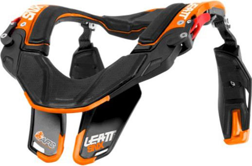 Leatt Nackskydd SNX Trophy Svart/Orange
