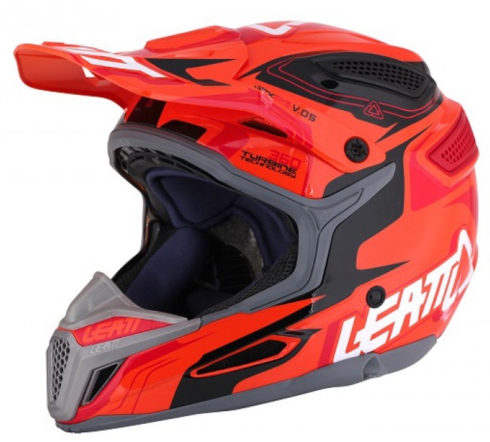 Leatt Crosshjälm GPX 5.5 Composite Orange/Svart/Röd