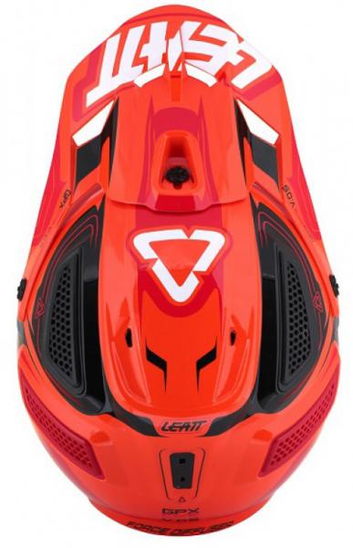Leatt Crosshjälm GPX 5.5 Composite Orange/Svart/Röd bild 4