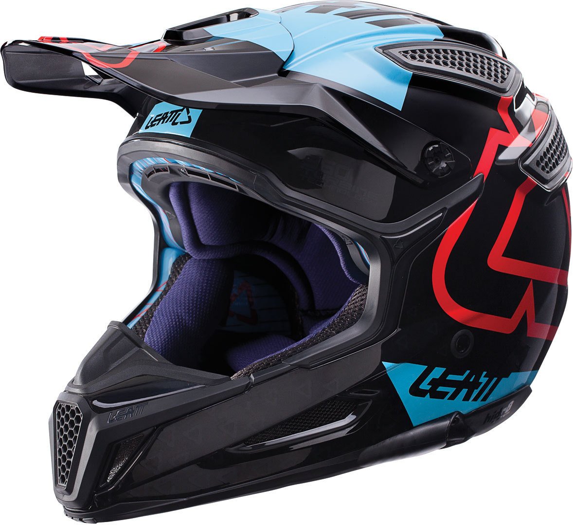 Leatt Crosshjälm GPX 5.5 Svart/Blå