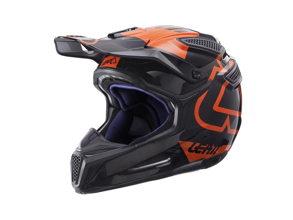 Leatt Crosshjälm GPX 5.5 Svart/Orange