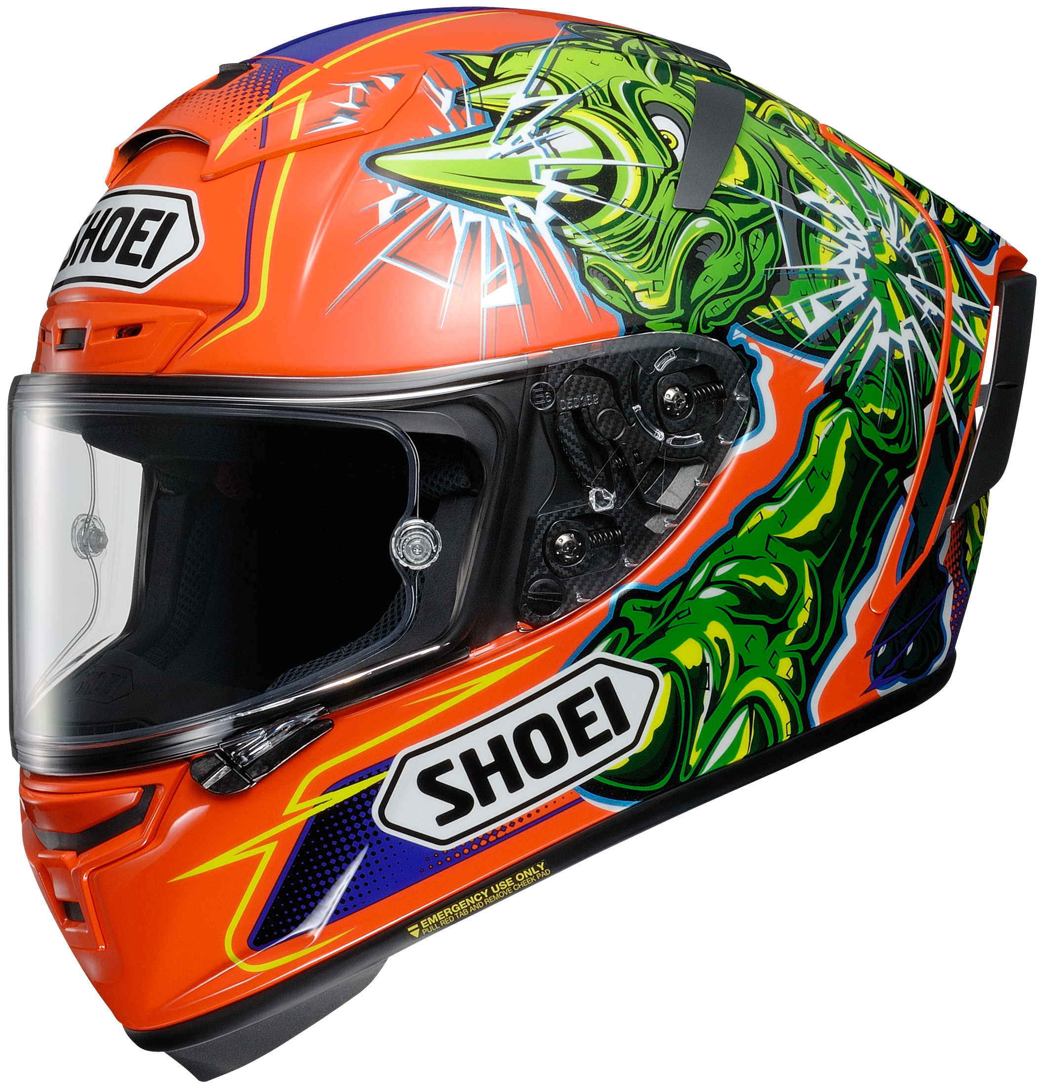 Shoei Hjälm X-Spirit III Power Rush TC-8