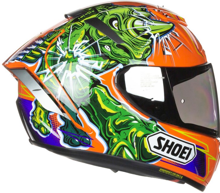 Shoei Hjälm X-Spirit III Power Rush TC-8 bild 2