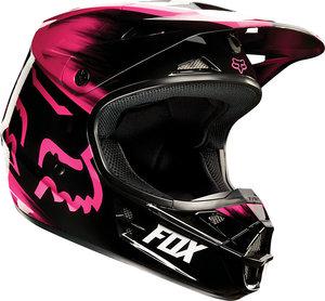 Fox Crosshjälm V1 Vandal Rosa bild 2
