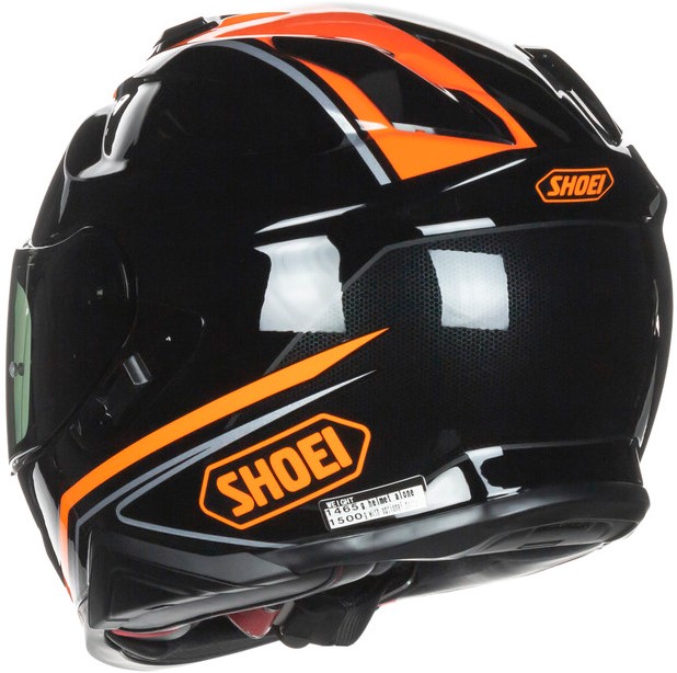 Shoei Hjälm GT-Air II Panorama TC-8 Svart/Orange/Silver bild 4