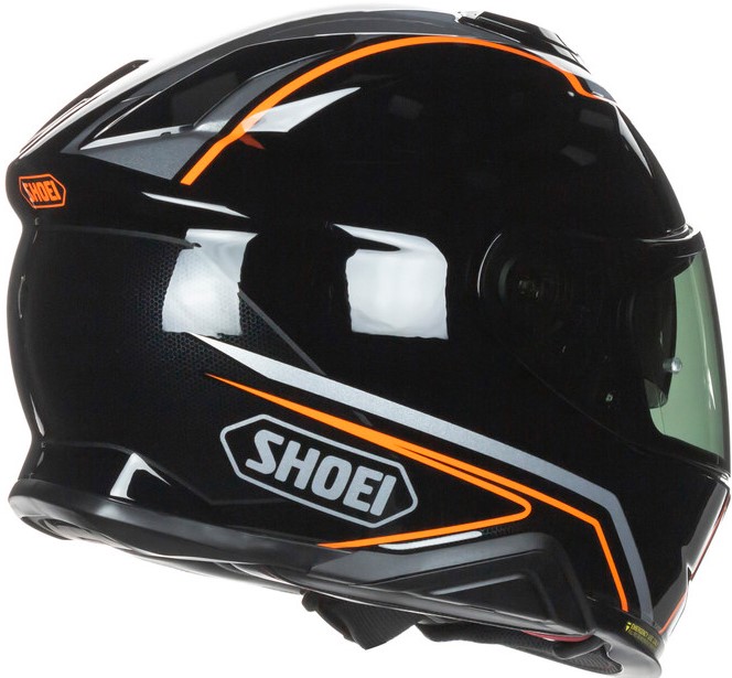 Shoei Hjälm GT-Air II Panorama TC-8 Svart/Orange/Silver bild 5