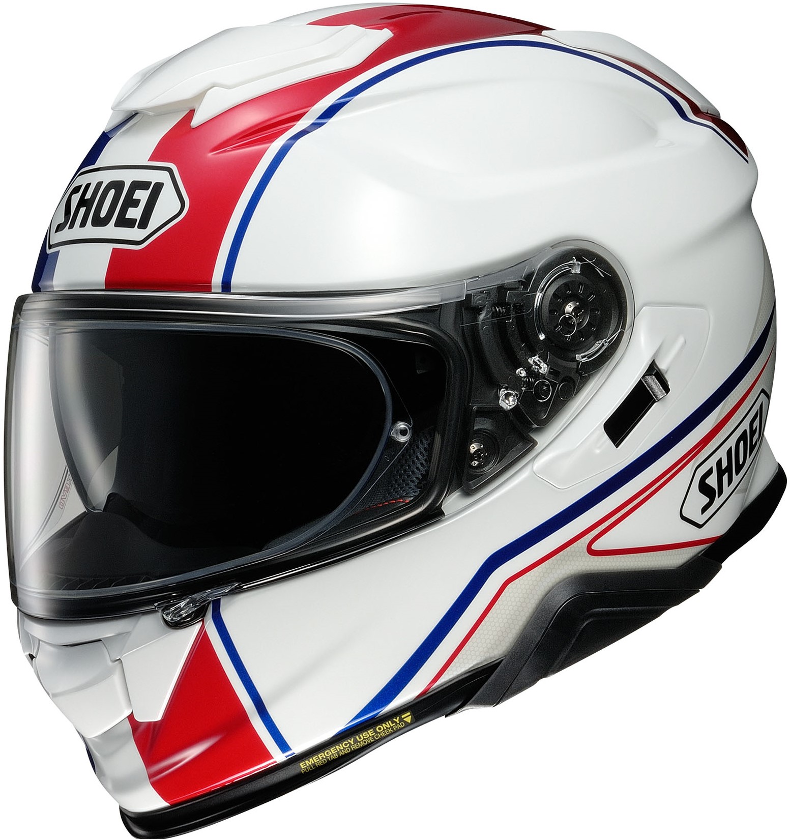 Shoei Hjälm GT-Air II Panorama TC-10 Vit/Blå/Röd