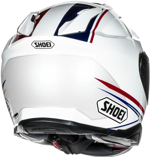 Shoei Hjälm GT-Air II Panorama TC-10 Vit/Blå/Röd bild 6