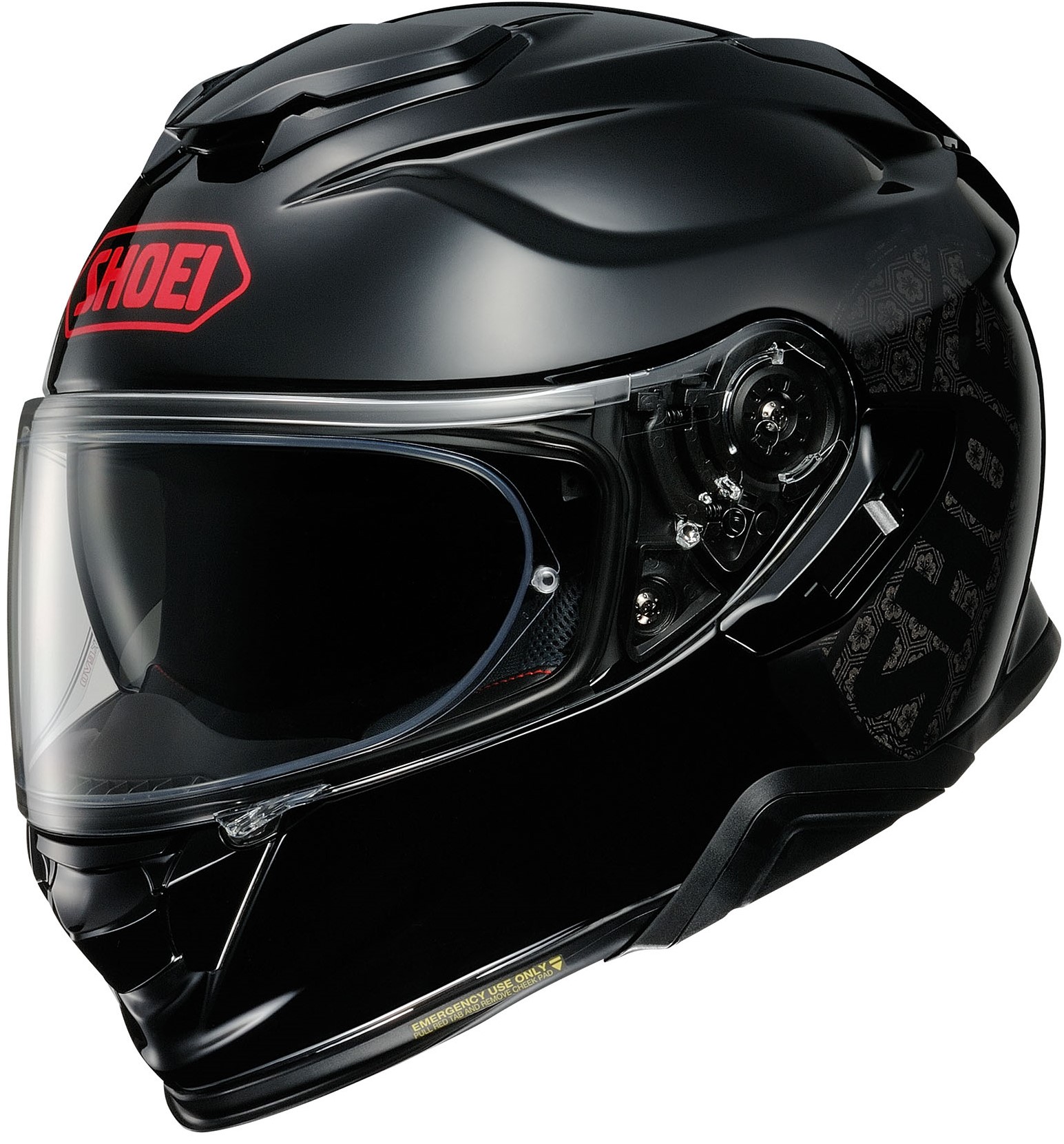 Shoei Hjälm GT-Air II Emblem TC-1 Svart/Vit