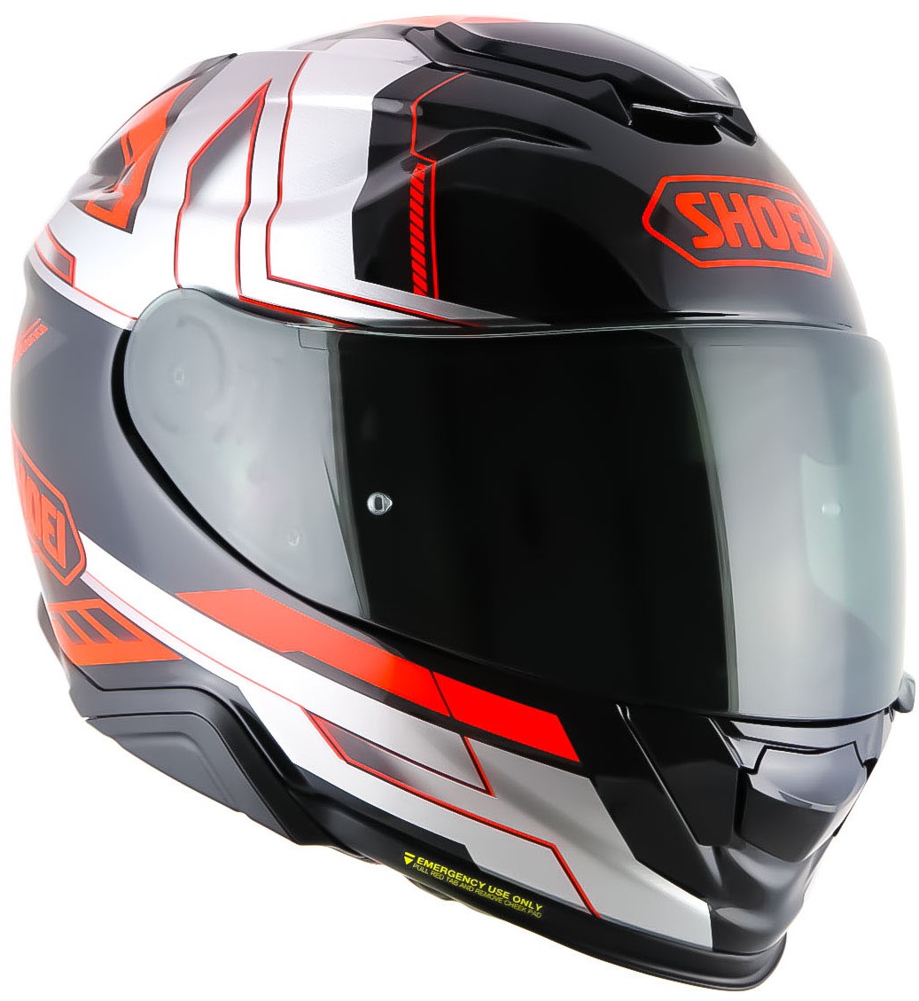 Shoei Hjälm GT-Air II Aperture TC-1 Svart/Röd bild 2