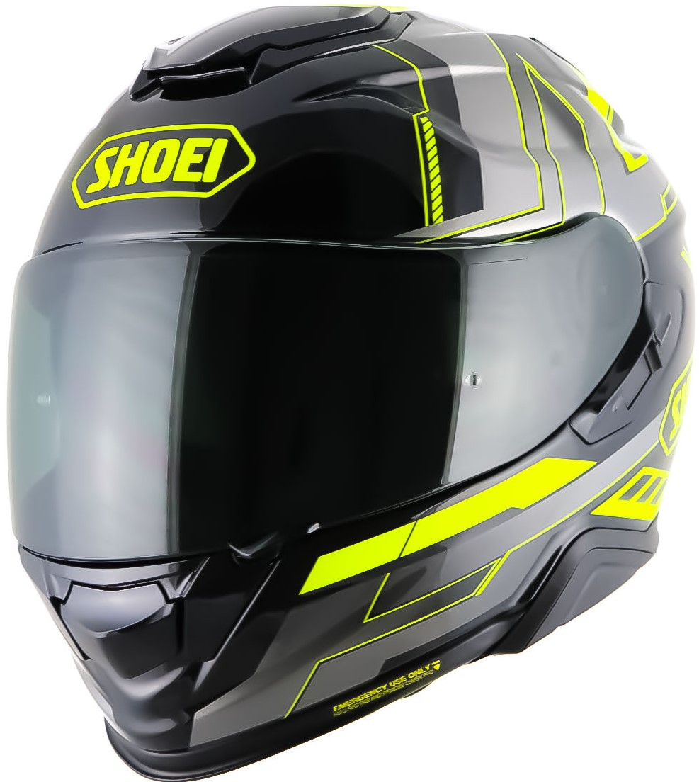 Shoei Hjälm GT-Air II Aperture TC-3 Svart/Gul