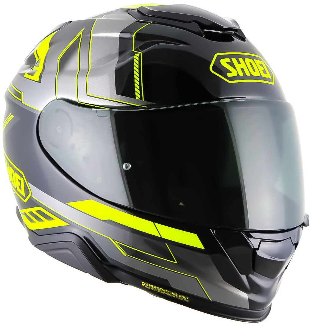 Shoei Hjälm GT-Air II Aperture TC-3 Svart/Gul bild 2
