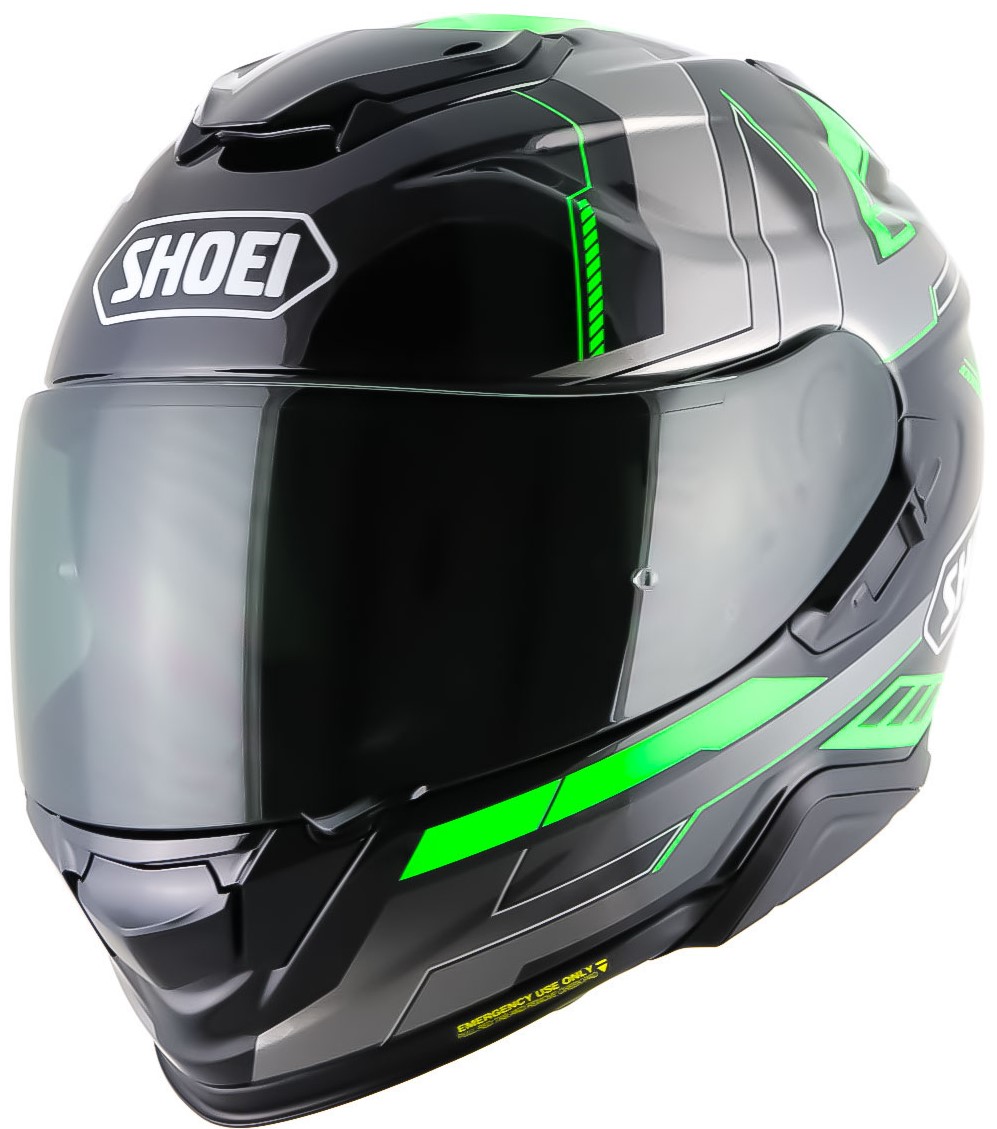 Shoei Hjälm GT-Air II Aperture TC-4 Svart/Grön