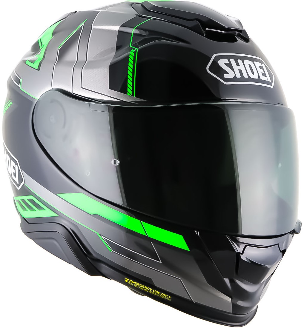 Shoei Hjälm GT-Air II Aperture TC-4 Svart/Grön bild 2