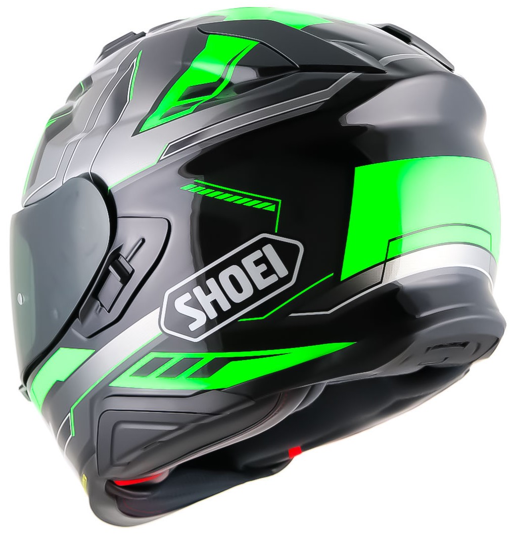 Shoei Hjälm GT-Air II Aperture TC-4 Svart/Grön bild 4