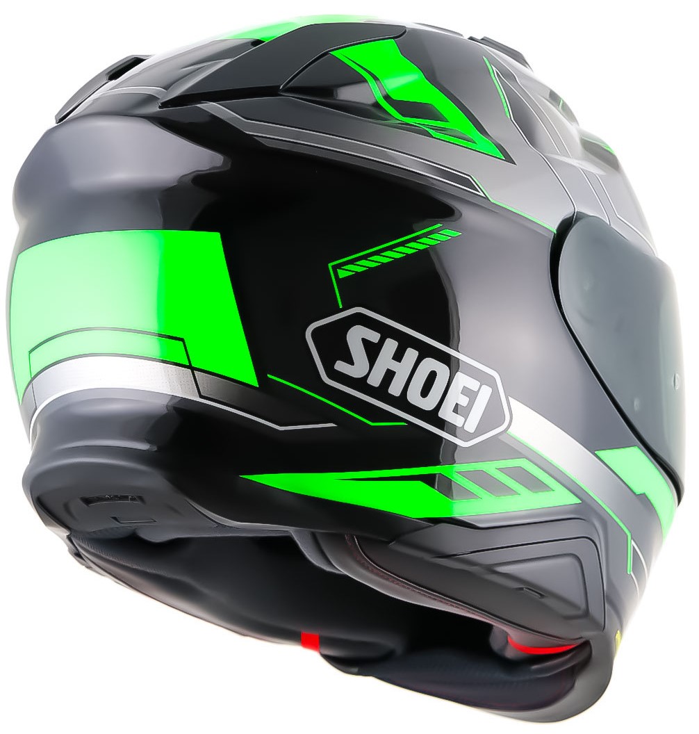 Shoei Hjälm GT-Air II Aperture TC-4 Svart/Grön bild 3