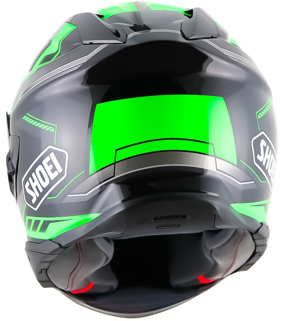 Shoei Hjälm GT-Air II Aperture TC-4 Svart/Grön bild 5