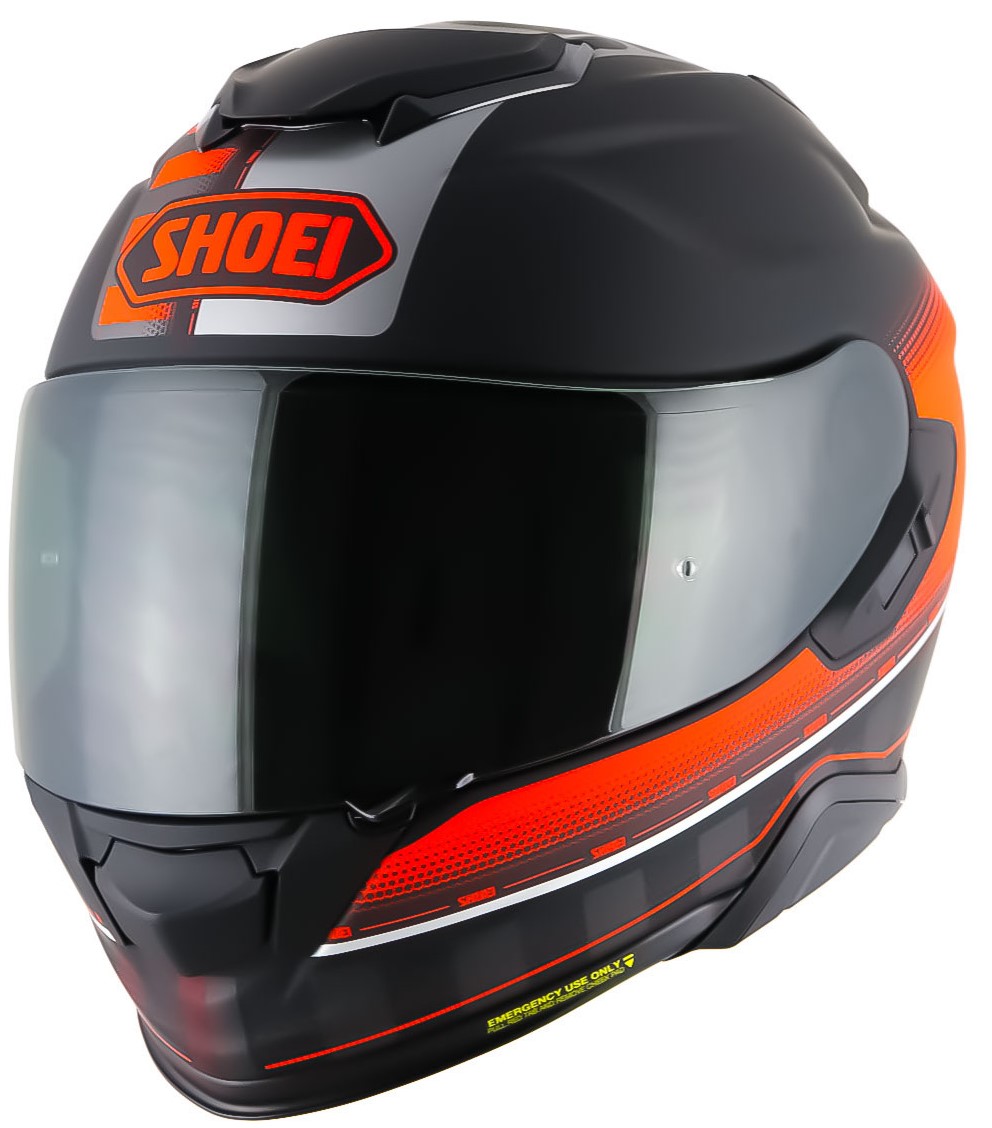 Shoei Hjälm GT-Air II Tesseract TC-1 Mattsvart/Röd