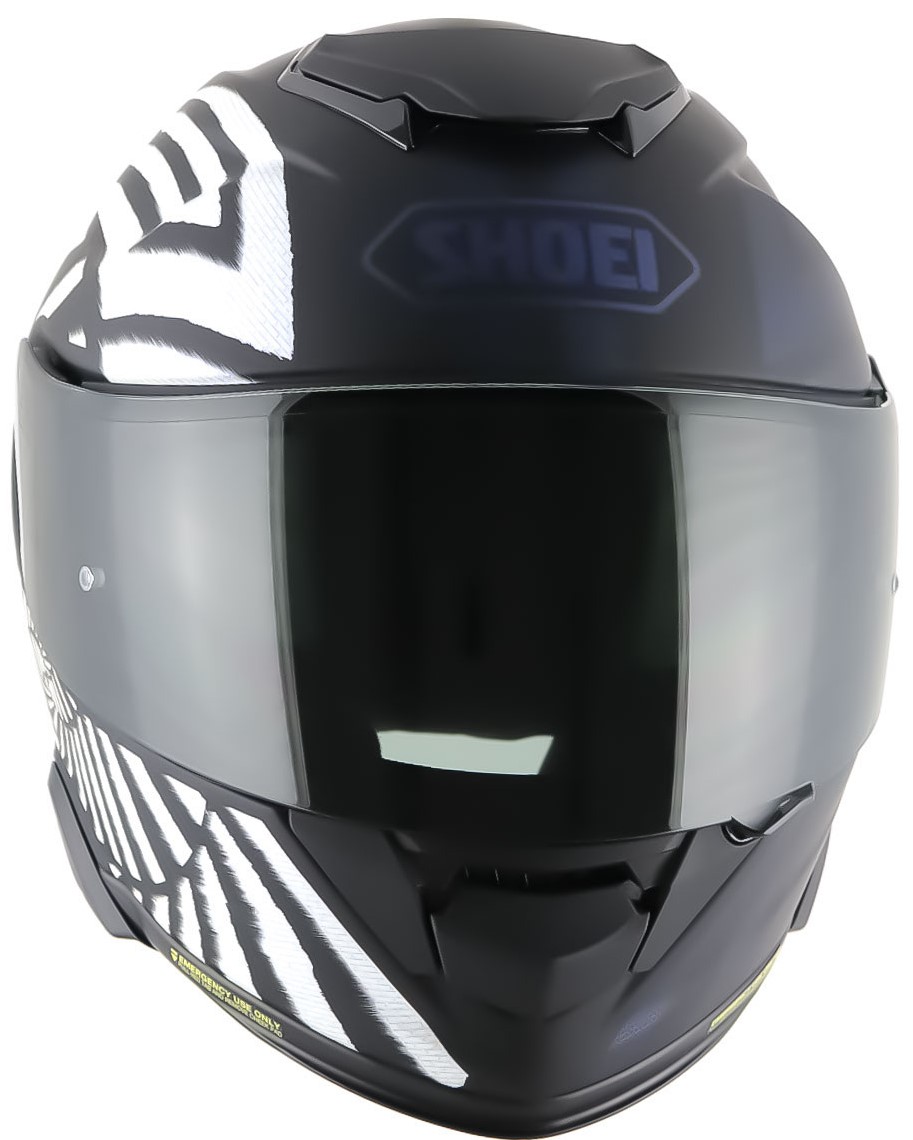 Shoei Hjälm GT-Air II Qubit TC-5 Mattsvart/Blå/Vit bild 6