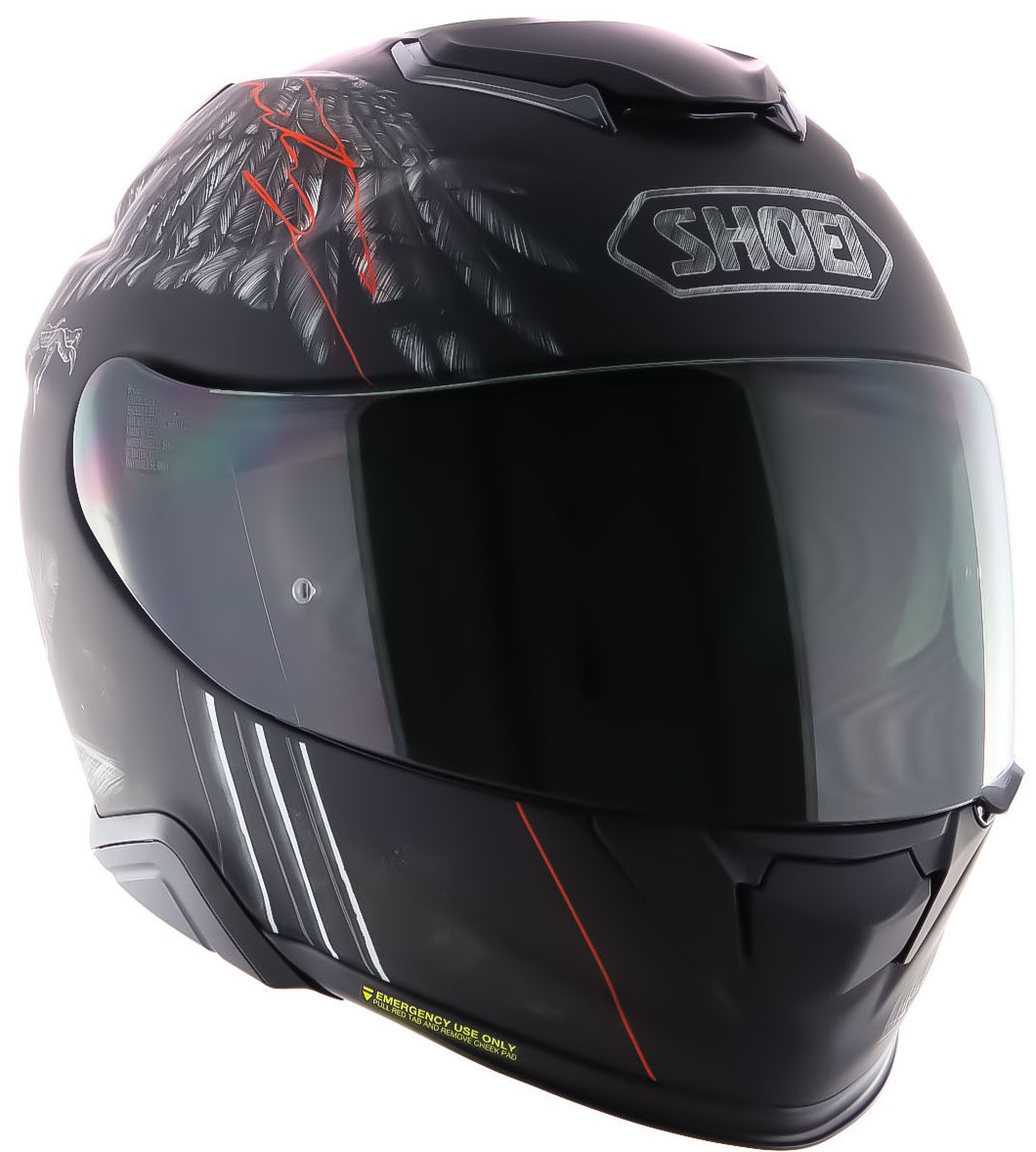 Shoei Hjälm GT-Air II Ubiquity TC-9 Mattsvart bild 2