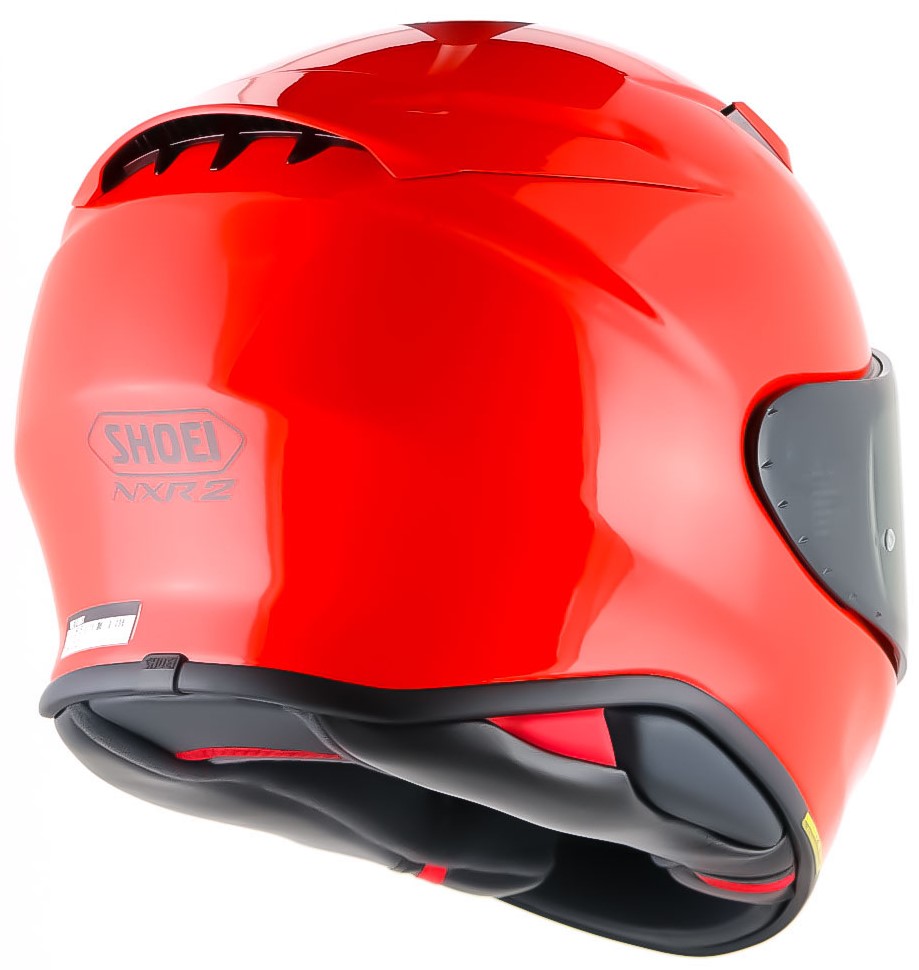 Shoei Hjälm NXR2 Röd (Blank) bild 3