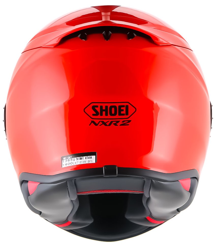 Shoei Hjälm NXR2 Röd (Blank) bild 5