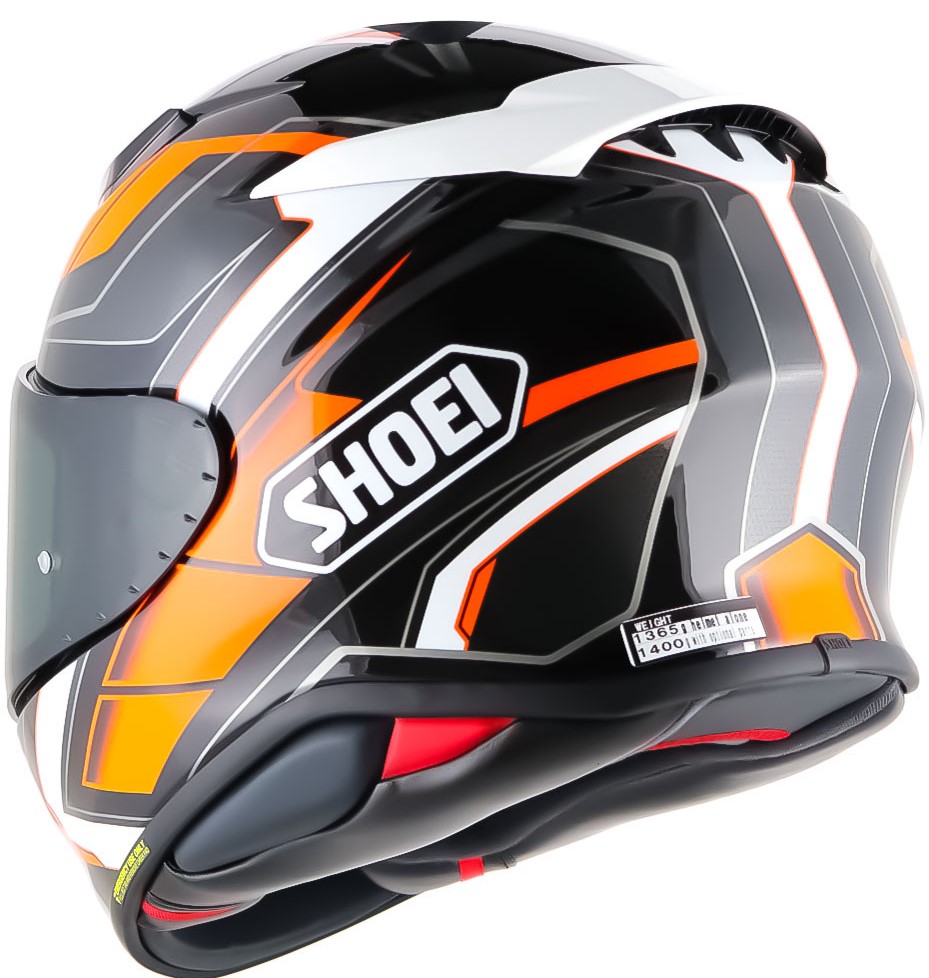 Shoei Hjälm NXR2 Prologue TC-8 Orange bild 4