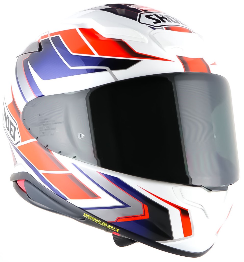 Shoei Hjälm NXR2 Prologue TC-10 Vit bild 2