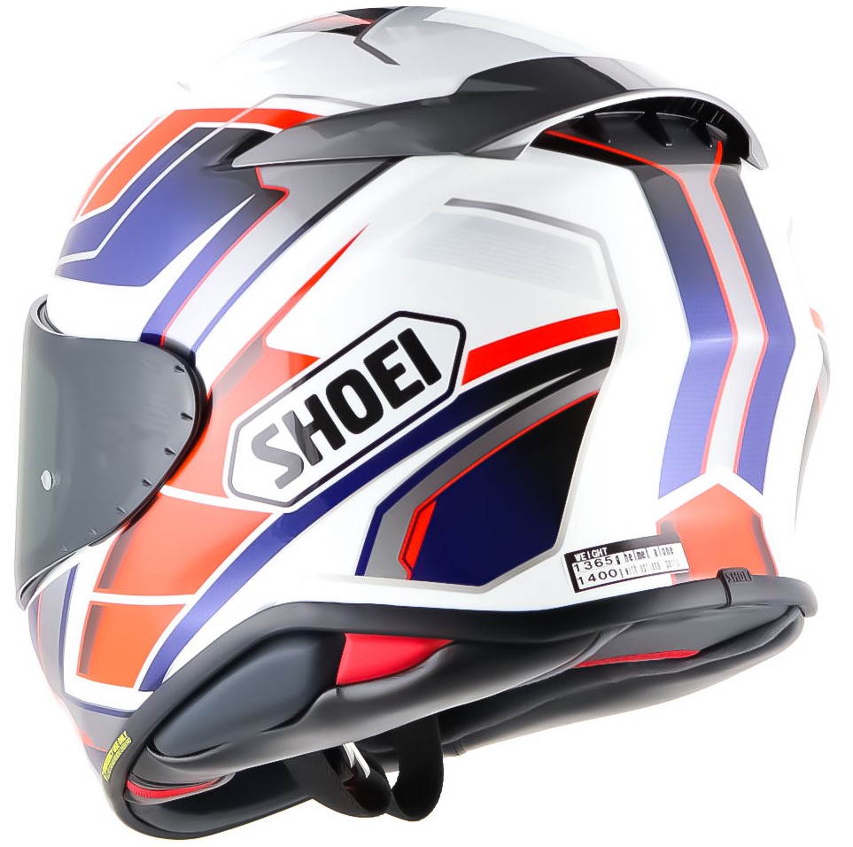 Shoei Hjälm NXR2 Prologue TC-10 Vit bild 4
