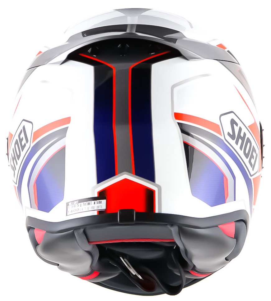 Shoei Hjälm NXR2 Prologue TC-10 Vit bild 5