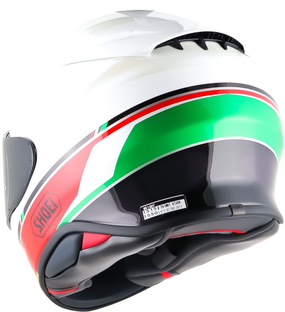 Shoei Hjälm NXR2 Nocturne TC-4 Vit bild 4