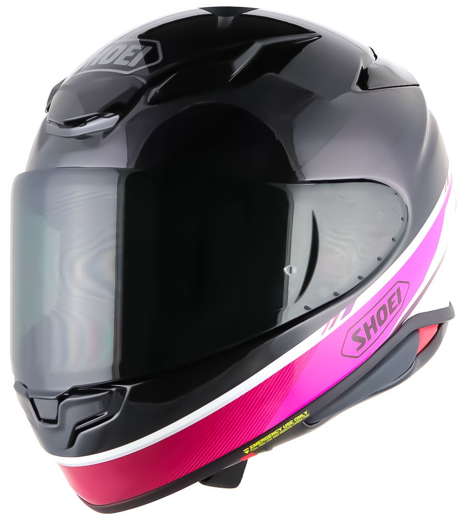 Shoei Hjälm NXR2 Nocturne TC-7 Svart/Rosa