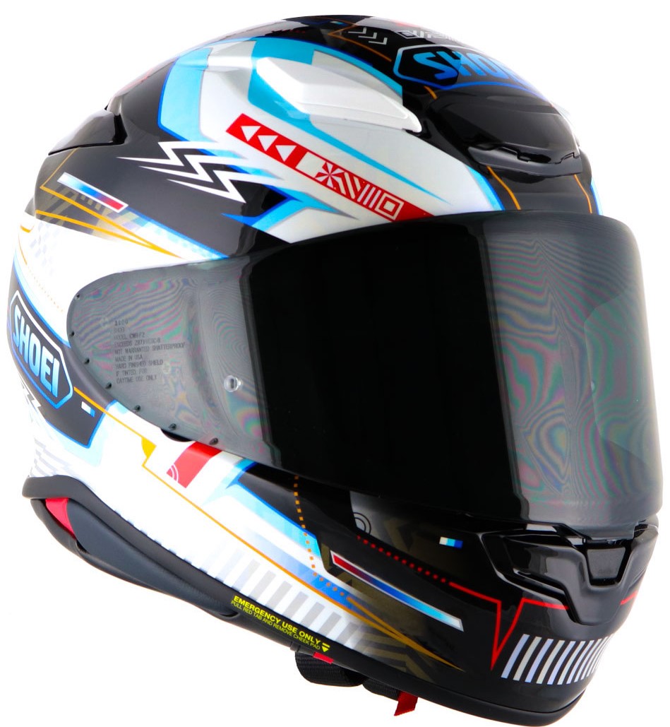 Shoei Hjälm NXR2 Arcane TC-10 bild 2
