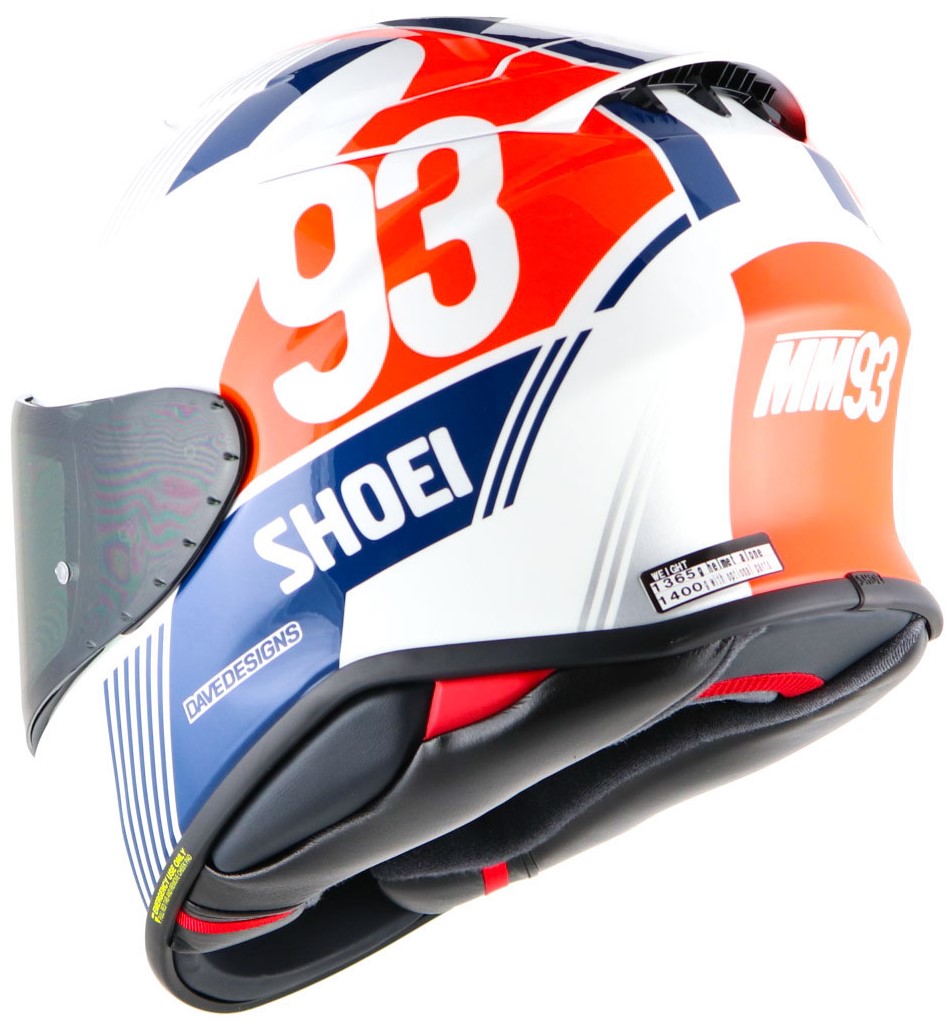 Shoei Hjälm NXR2 MM93 Retro TC-10 bild 4