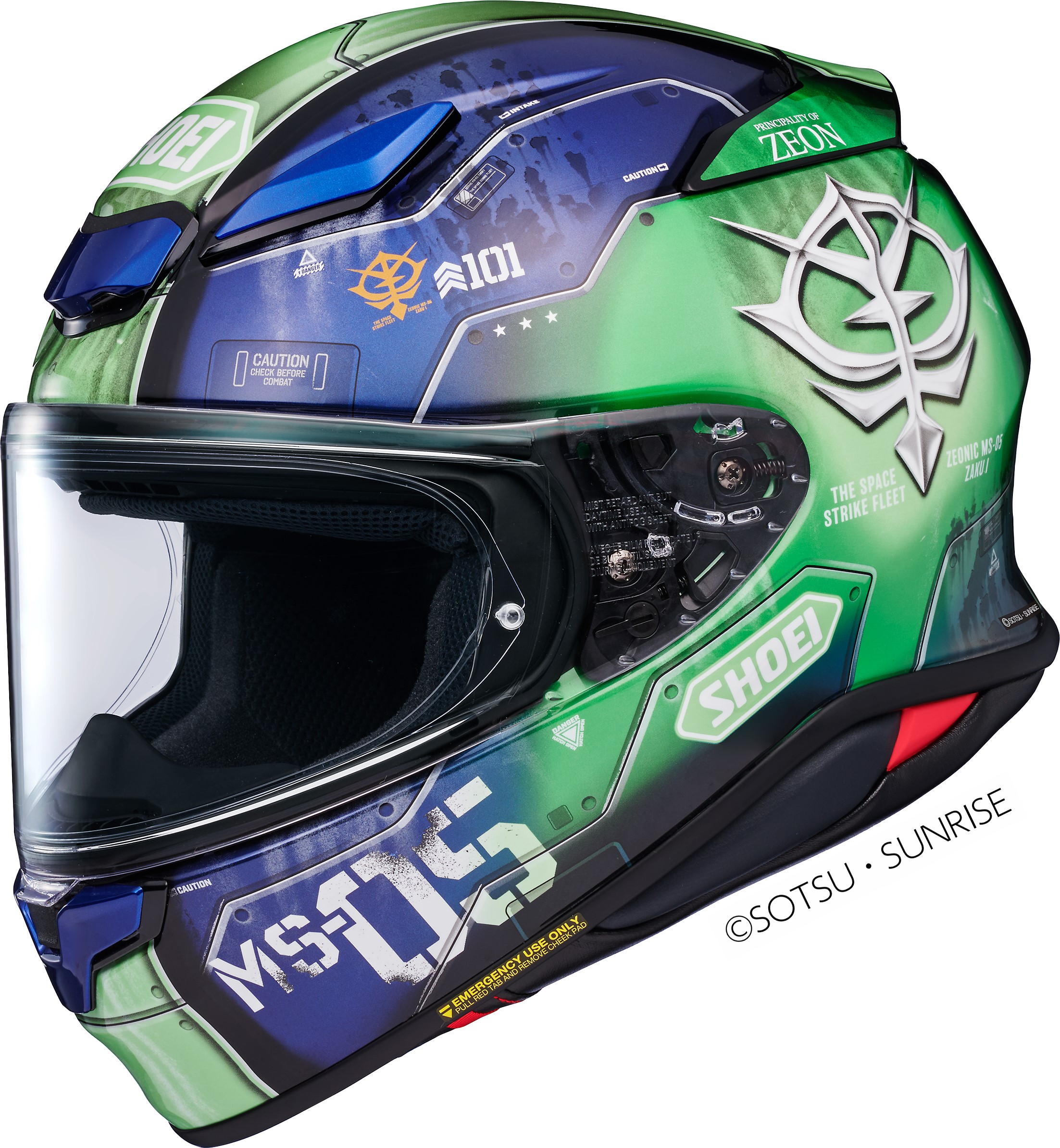 Shoei Hjälm NXR2 Zaku I TC-11