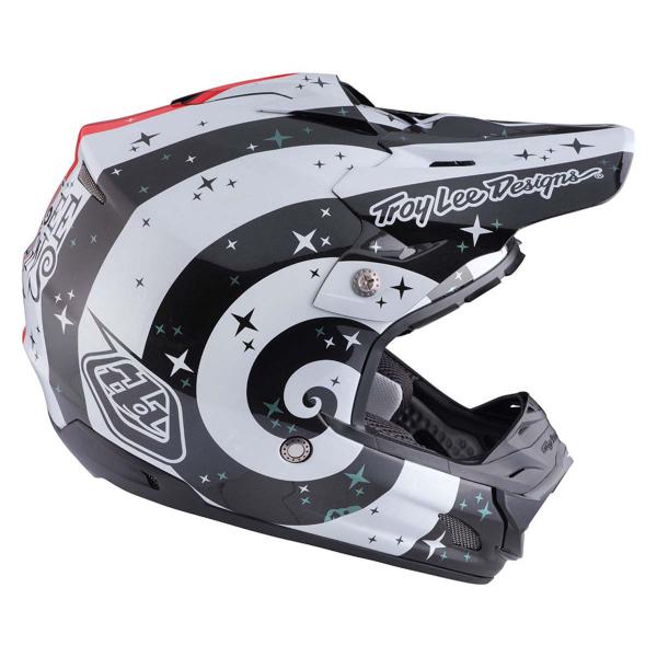 Troy Lee Crosshjälm SE3 Phantom Vit bild 5