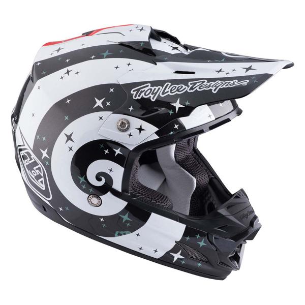Troy Lee Crosshjälm SE3 Phantom Vit bild 6