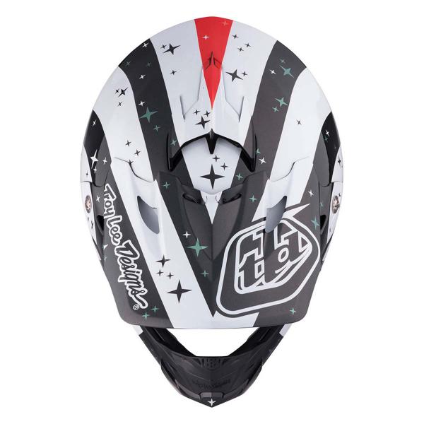 Troy Lee Crosshjälm SE3 Phantom Vit bild 7