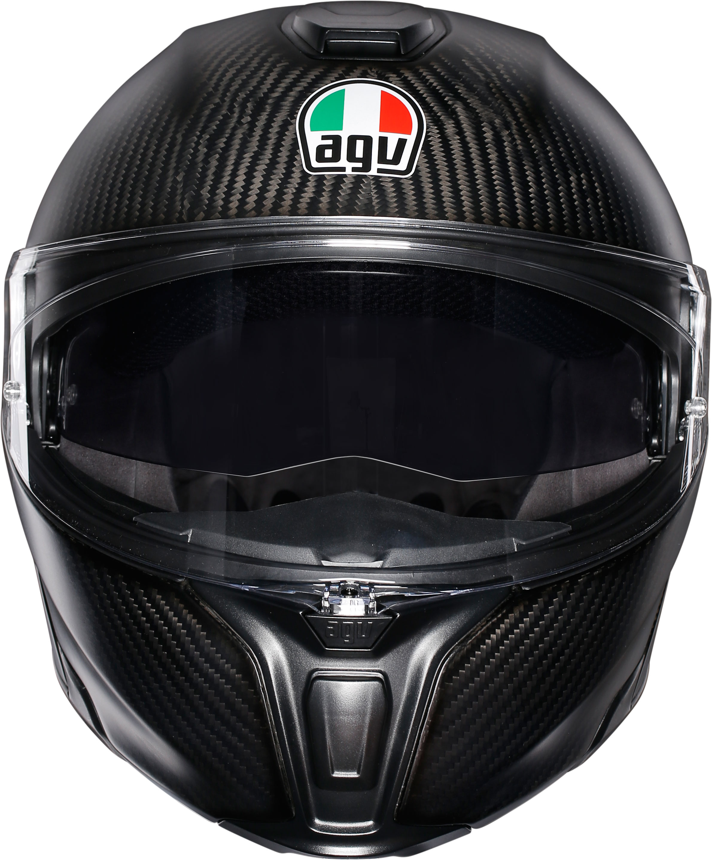 AGV Hjälm Öppningsbar Sportmodular Matt Carbon bild 4