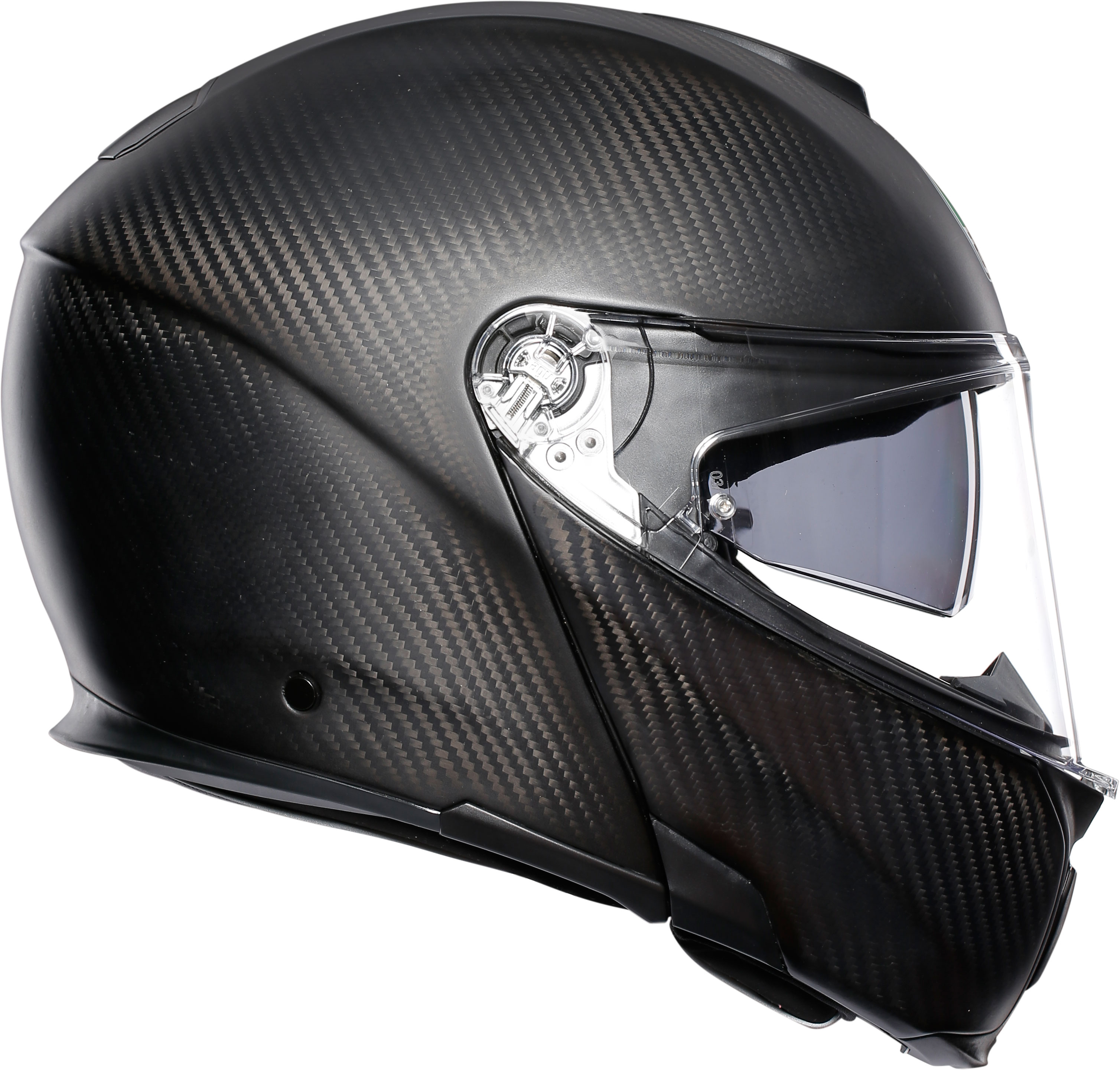 AGV Hjälm Öppningsbar Sportmodular Matt Carbon bild 6