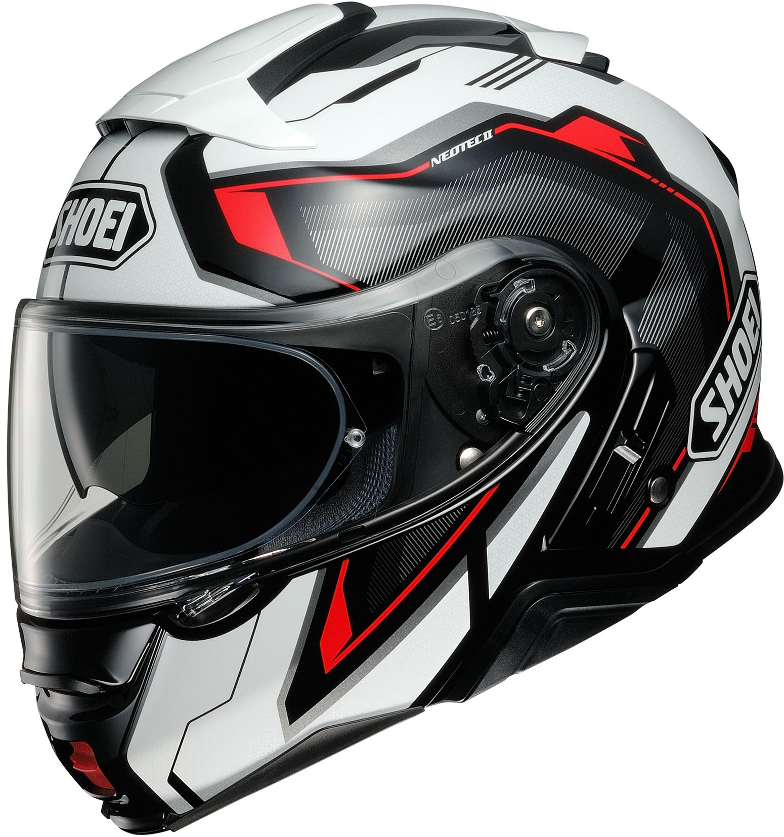 Shoei Hjälm Öppningsbar Neotec II Respect TC-1 Vit/Svart