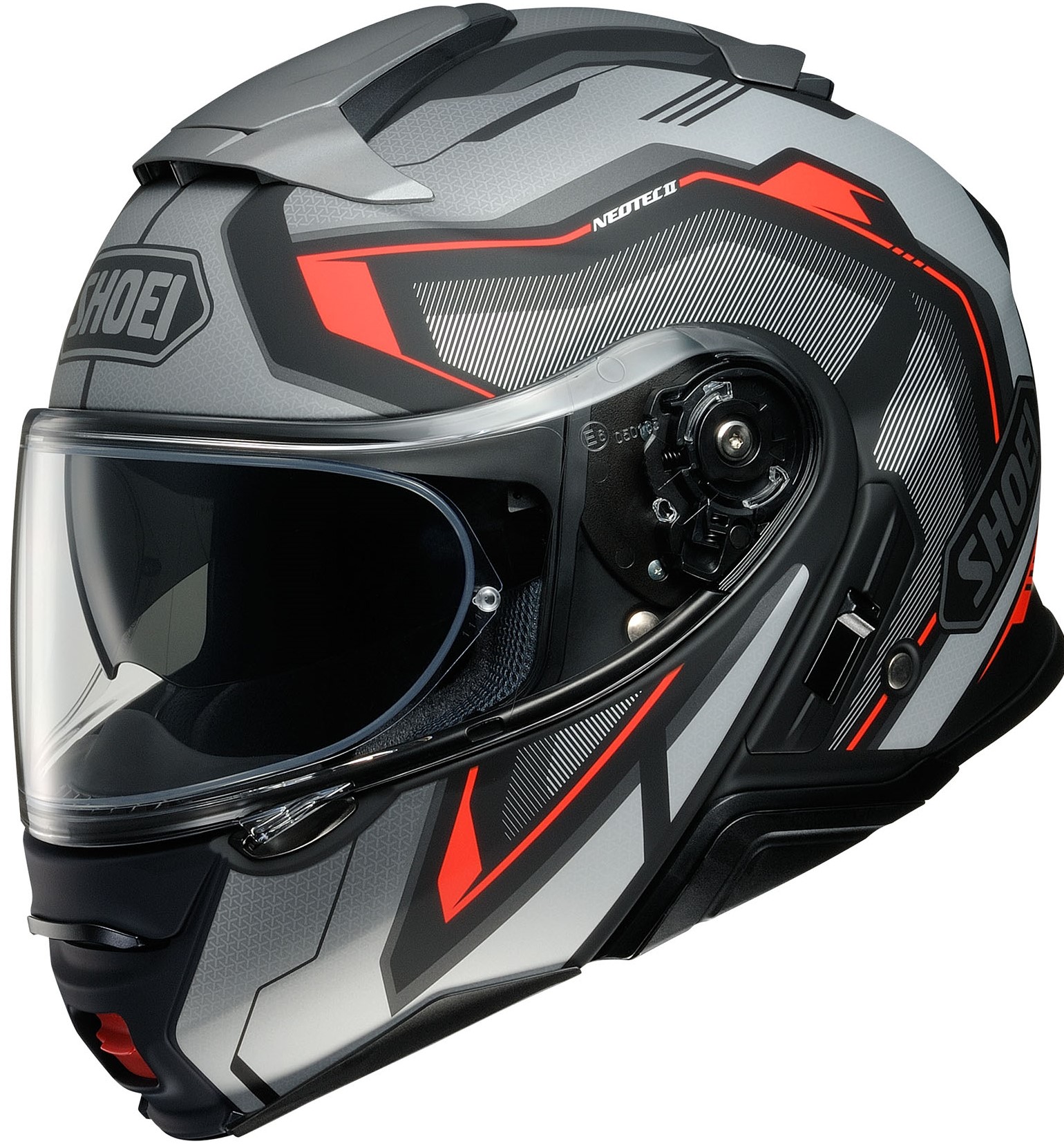 Shoei Hjälm Öppningsbar Neotec II Respect TC-5 Mattgrå/Svart