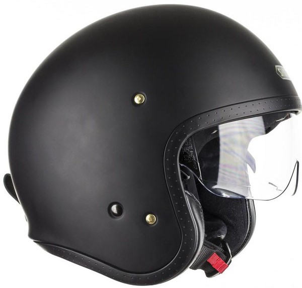 Shoei Hjälm Jet J-O Mattsvart bild 3