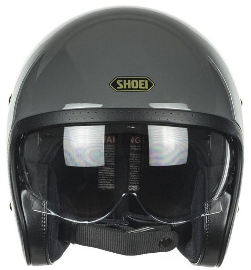 Shoei Hjälm Jet J-O Grå bild 5