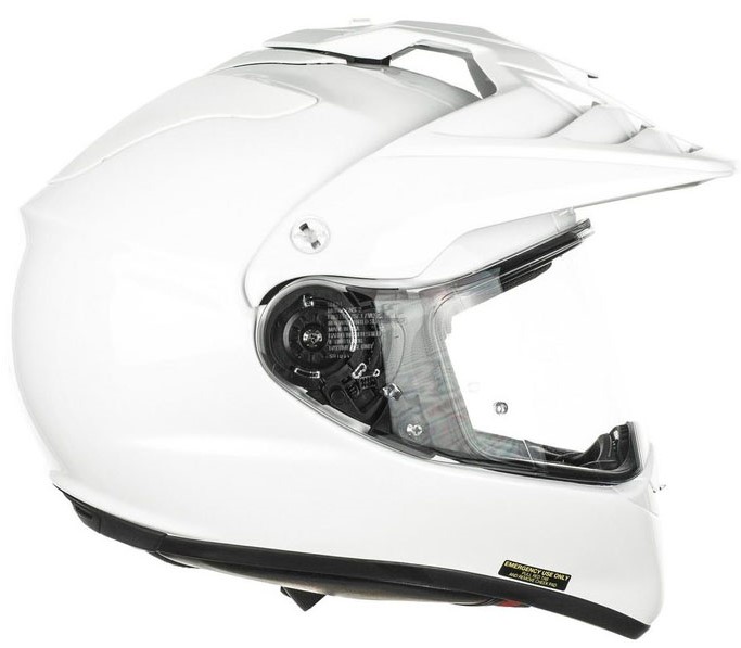 Shoei Hybridhjälm Hornet ADV Vit bild 2
