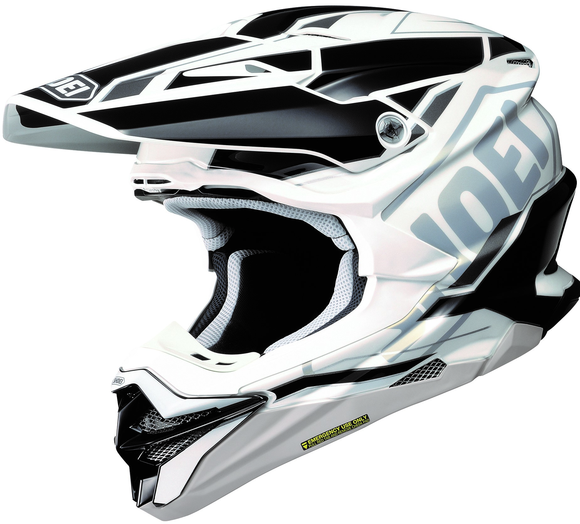 Shoei Crosshjälm VFX-WR Allegiant TC-6 Vit/Svart